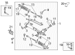 Saturn Rack and Pinion Boot Diagram - 21011025