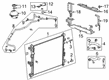 Cadillac XT6 Coolant Pipe Diagram - 84615052