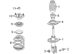 Chevy Traverse Shock Absorber Diagram - 23239955