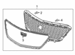 Cadillac XT4 Emblem Diagram - 23274137
