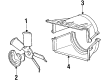 GMC Fan Shroud Diagram - 15607172