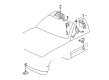 2005 Chevy Silverado 2500 HD Air Bag Clockspring Diagram - 26101828
