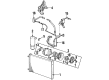 Cadillac Catera A/C Condenser Fan Diagram - 24436494