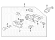 1993 Chevy Camaro Fog Light Diagram - 16524930