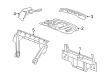 Cadillac Floor Pan Diagram - 22838887