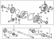Cadillac Axle Shaft Diagram - 23154589