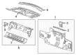 2016 Chevy Camaro Floor Pan Diagram - 84154027