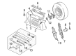 2005 Chevy Silverado 2500 HD Door Lock Switch Diagram - 19115820
