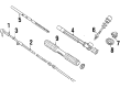 Cadillac Cimarron Power Steering Reservoir Diagram - 26000879