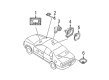 2004 Pontiac Grand Prix Car Speakers Diagram - 10392741