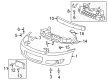 Chevy Impala Bumper Diagram - 89025048