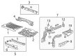 Cadillac Floor Pan Diagram - 84227734