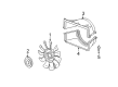 Chevy Silverado 1500 Fan Shroud Diagram - 15707564