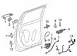 Chevy Silverado 1500 Door Check Diagram - 84286486