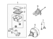 GMC Brake Proportioning Valve Diagram - 12548265