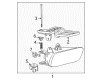 GMC Fog Light Diagram - 19433557