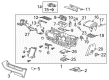 2013 Chevy Malibu Center Console Base Diagram - 22909542