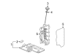Buick Enclave Automatic Transmission Seal Diagram - 24276290