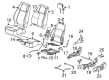 2007 Chevy Cobalt Seat Cushion Pad Diagram - 22730391