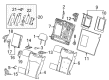 2016 Buick Regal Seat Cushion Pad Diagram - 13489586