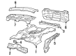 1990 Chevy Beretta Floor Pan Diagram - 22593380