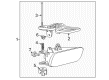 Cadillac Fog Light Diagram - 15252039