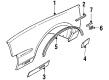 1987 Pontiac Grand Prix Door Moldings Diagram - 10013618