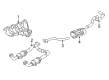 Chevy Tahoe Catalytic Converter Diagram - 15079086