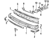 Buick Century Bumper Diagram - 25524613