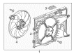 Chevy Sonic A/C Condenser Fan Diagram - 95391501
