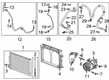2014 Buick Enclave HVAC Pressure Switch Diagram - 13587668