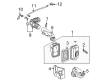 Pontiac Air Intake Coupling Diagram - 24506058