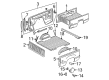 2005 Chevy Silverado 2500 HD Floor Pan Diagram - 15941073