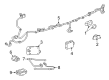 Cadillac Trunk Latch Diagram - 85603156