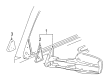 2005 Chevy Silverado 2500 HD Side View Mirrors Diagram - 15172059