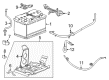 Cadillac ATS Battery Cable Diagram - 84417086