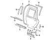 Cadillac Window Regulator Diagram - 16627728