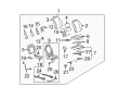 2010 Pontiac G6 Seat Switch Panel Diagram - 20882863