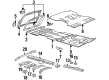 Pontiac Floor Pan Diagram - 12513090