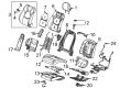 2022 Cadillac CT4 Seat Cushion Pad Diagram - 84996755
