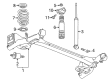 Chevy Shock and Strut Boot Diagram - 95020229