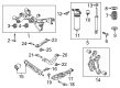 2022 Chevy Equinox Shock Absorber Diagram - 84912404