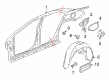 Chevy Malibu Fuel Filler Housing Diagram - 15824772