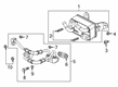 Chevy Silverado 1500 Automatic Transmission Oil Cooler Line Diagram - 85563686