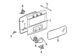 2005 Hummer H2 Weather Strip Diagram - 15772338