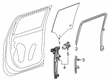 Chevy Silverado 1500 Window Regulator Diagram - 86818092