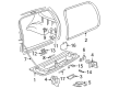 Chevy Trailblazer EXT Door Lock Diagram - 16635395