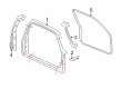 2012 Chevy Silverado 1500 Door Seal Diagram - 22766379