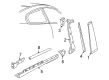 2004 Pontiac GTO Weather Strip Diagram - 92115953