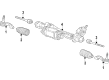 Cadillac Rack And Pinion Diagram - 84940449